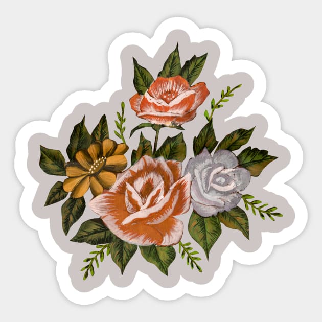 Painted Autumn Harvest- Watercolor Florals Sticker by Winkeltriple